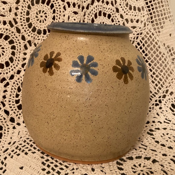 Pottery Popcorn Kernal Holder Container - Country Farmhouse - Picture 2 of 14